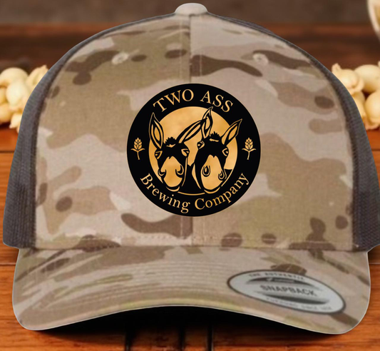 Two Ass - Patch_Snapback_CurvedBill_Carbon45